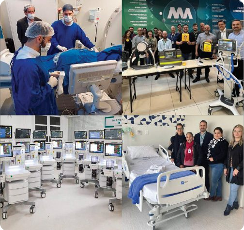 Equipe e estrutura da MA Hospitalar